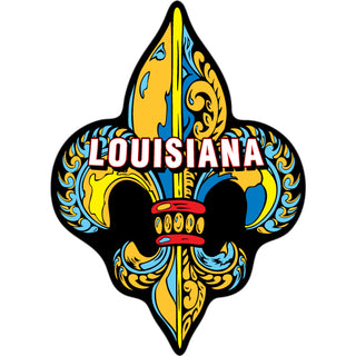 Fleur de lis Lousiana Sticker