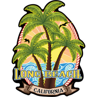 LONG BEACH TRIPLE PALMS Sticker
