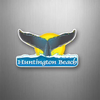Huntington Beach Whale Tail Flexible Magnet