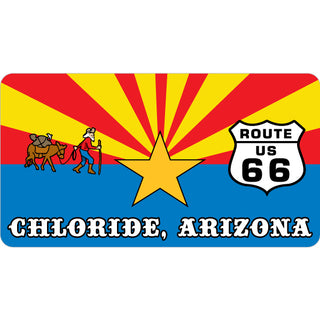 Chloride  Arizona   Arizona Flag Sticker