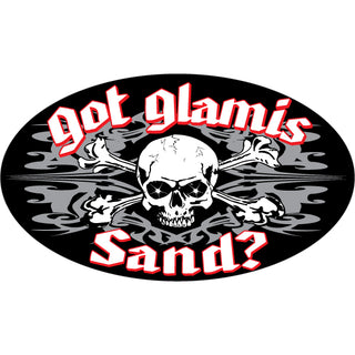 Glamis   Got Sand Oval Sticker