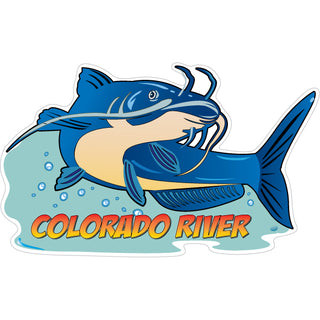 Colorado River   Catfish Sticker