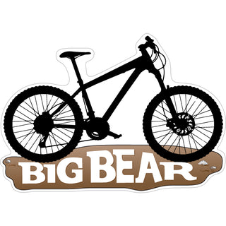 Big Bear   Mountain Bike Sticker