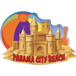OK4 Panama City Beach Sand Castle Sticker