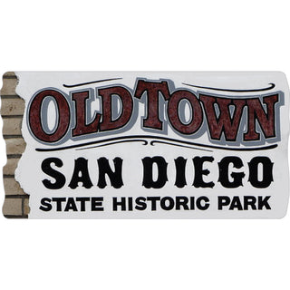 Old Town San Diego   Historic Park Sign Sticker