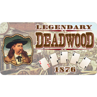 Deadwood   Wild Bill Hickock Sticker