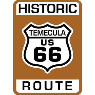 Temecula   Historic Route 395 Sticker