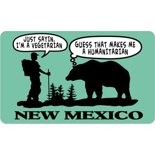 New Mexico   Humanitarian Sticker