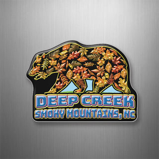 Deep Creek Smoky mountains  NC   Walking Bear 3D Magnet
