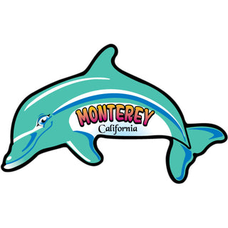 Monterey  California   Dolphin Sticker