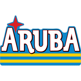 Aruba Flag Cutout Sticker
