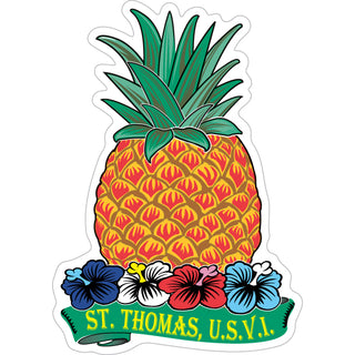 ST THOMAS PINEAPPLE Sticker