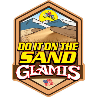 Glamis   Do It On The Sand Sticker