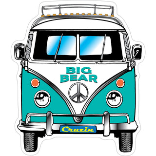 Big Bear   Bus Front view Sticker