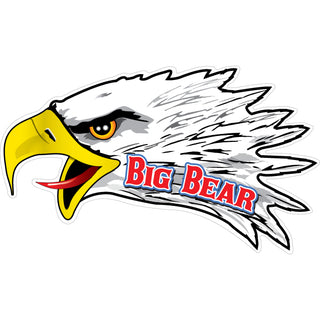 Big Bear   Eagle Head Sticker