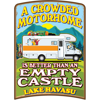 Lake Havasu   Better Than Empty Castle Sticker