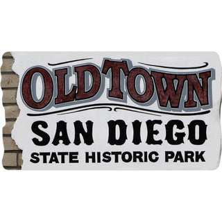 857 OK4 Old Town San Diego State Historic Park Sign Sticker