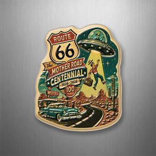 Centennial UFO Alien Abduction 3D Magnet