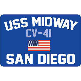 USS MIDWAY Sticker