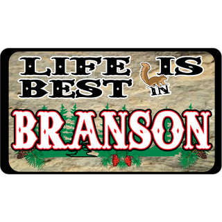 OK4 Branson Life Is Best Sticker