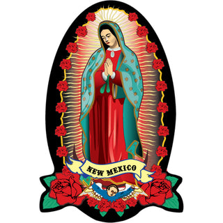 New Mexico   Our Lady of Guadalupe Sticker