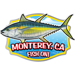 OK4 Monterey Fish On (1 00885 0147) Sticker