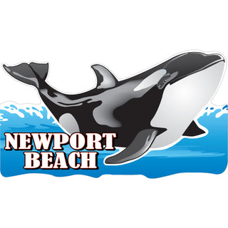 OK4 Newport Beach Orca (46685) Sticker