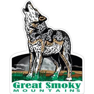 OK4 Great Smoky Mountains Wolf Sticker