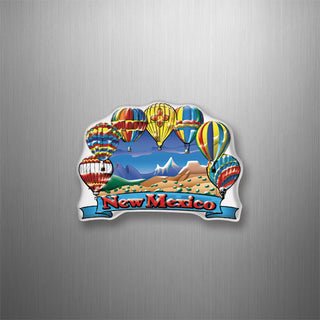 New Mexico   Hot Air Balloons 3D Magnet
