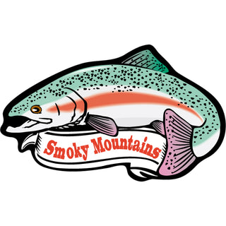 OK4 Smoky Mountains Trout large Sticker
