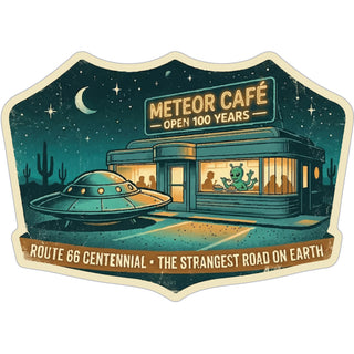 METEOR CAFE ALIEN R66 250 Sticker