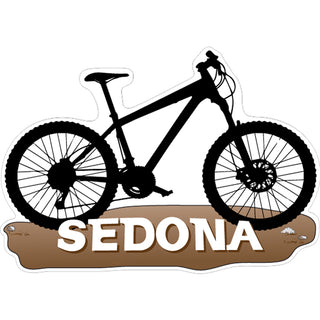 Sedona   Mountain Bike Sticker