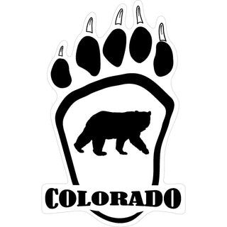 OK4 Colorado Bear Paw Sticker