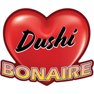 Bonaire Dushi Heart Sticker