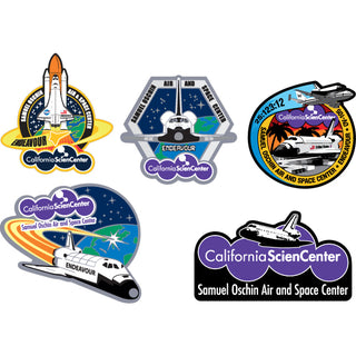 California Science Center 5up Sticker