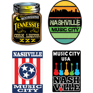 UP NASHVILLE MUSIC CITY TENNESSEE Sticker