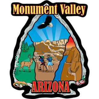 Monument Valley Arizona Arrowhead Sticker