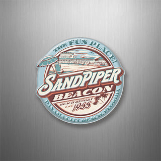 Sandpiper Beacon Resort Logo 3D Magnet