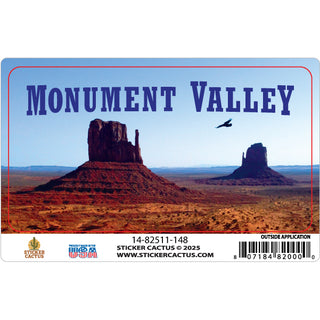 OK4 Monument Valley Custom Pic Sticker