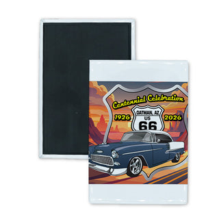 Oatman  AZ   Centennial Celebration 1926   2026 Rectangle Badge Magnet