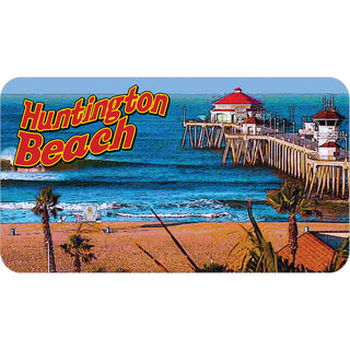 Huntington Beach   Pier Photo Sticker