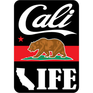 California   Cali Life Bear Sticker