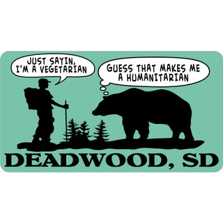 Deadwood  SD   Humanitarian Sticker