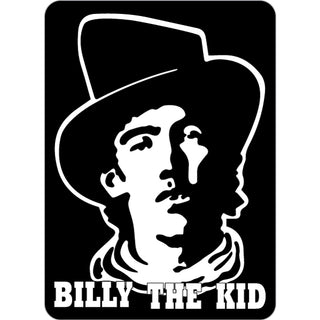 Billy The Kid Museum   Billy the Kid Silhouette Sticker