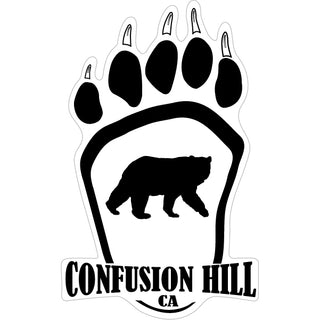 OK4 Confusion Hill  CA Bear Paw Sticker