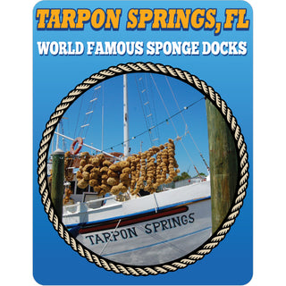 TARPON SPRINGS BOAT Sticker