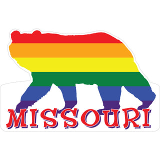 OK4 Missouri Pride Bear (01100) Sticker