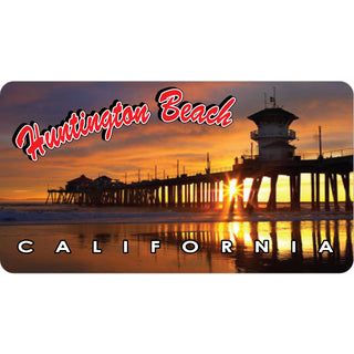 Huntington Beach  CA Pier photo Sticker