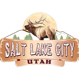 SALT LAKE CITY UTAH ELK Sticker