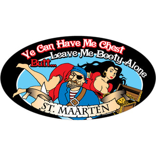 St. Maarten Ye Can Have Me Chest Sticker